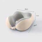 360-Degree Support Memory Foam Travel Neck Pillow