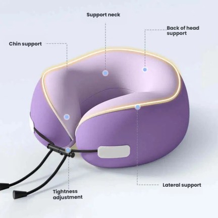 Supportive Memory Foam Travel Neck Pillow