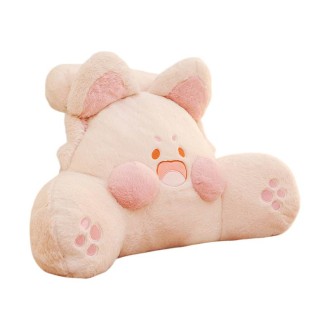 Cartoon Plush Backrest Cushion Pillow