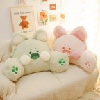 Cartoon Plush Backrest Cushion Pillow