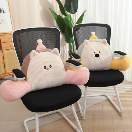 Big Foot Hat Plush Doll Lumbar Pillow