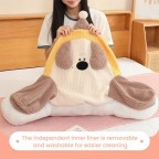 Big Foot Hat Plush Doll Lumbar Pillow