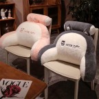 Detachable Cartoon Lumbar Support Cushion