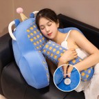 Cute Plush Novelty Shape Backrest Cushion Pillow