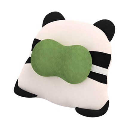 Panda-Shaped Memory Foam Lumbar Support Cushion