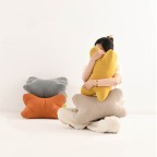 Solid Color Chenille Cushion