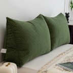 Corduroy Triangle Floor Pillow