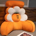 Floral Crystal Velvet Cushion