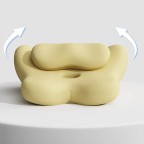 Ergonomic Memory Foam Lumbar Support Pillow