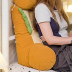Extra Tall and Thick Cartoon-Shaped Backrest Cushion Pillow