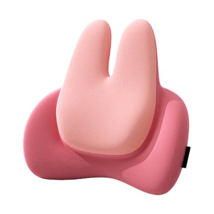 Ergonomic Curved Neck Support Memory Foam Headrest and Enhanced Lumbar Cushion Set