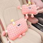 Cartoon Animal Memory Foam Headrest and Lumbar Support Set