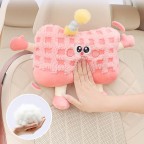 Cartoon Animal Memory Foam Headrest and Lumbar Support Set