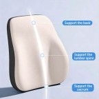 Professional Upgrade Car Neck Pillow and Lumbar Support Set