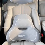 Car Headrest and Lumbar Support Set