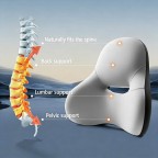 Car Headrest and Lumbar Support Set