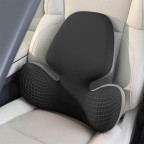 Butterfly Wing Memory Foam Car Lumbar and Neck Support Pillow Set