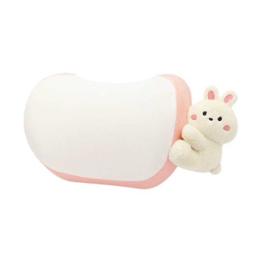 Cartoon Animal Memory Foam Headrest and Lumbar Support Set