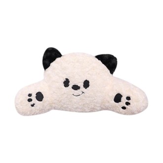 Bear Plush Car Headrest and Lumbar Support Set