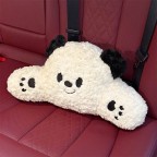 Bear Plush Car Headrest and Lumbar Support Set