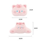 Bow Bear Lumbar Support Pillow