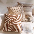 Embroidered Decorative Throw Pillow