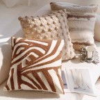 Embroidered Decorative Throw Pillow