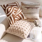 Embroidered Decorative Throw Pillow