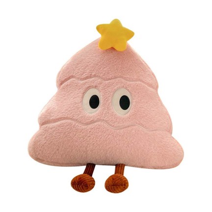 Modern Minimalist Plush Christmas Tree Pillow
