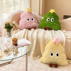 Modern Minimalist Plush Christmas Tree Pillow