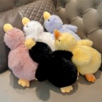 Semi-Circular Plush Pillow Cushion