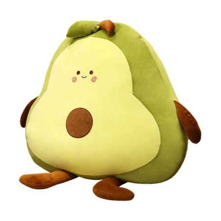 Plump Avocado Plush Toy