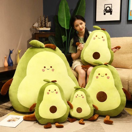 Plump Avocado Plush Toy