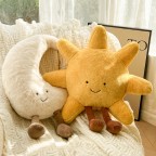 Sun and Moon Plush Pillow Set
