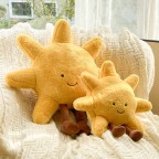 Sun and Moon Plush Pillow Set