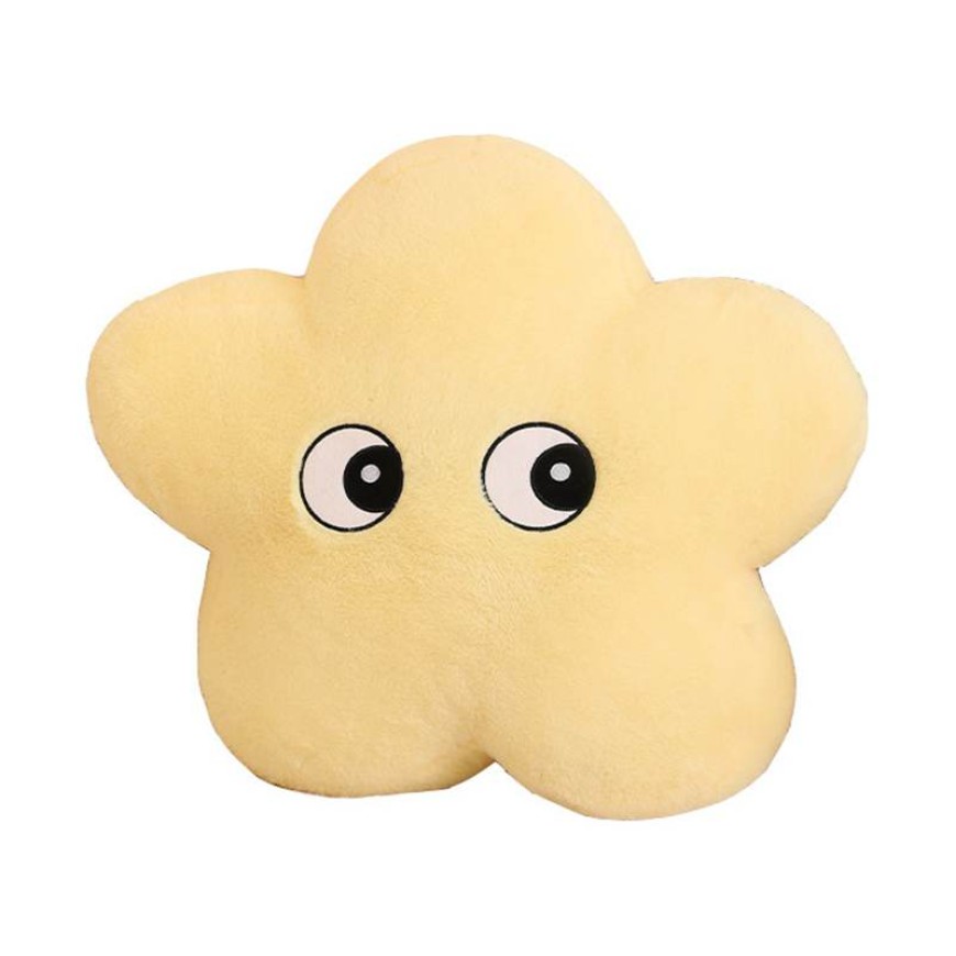 Soft Cloud Velvet Star Pillow