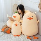 Ultra-Soft Motivational Duck Plush Pillow and Cushion