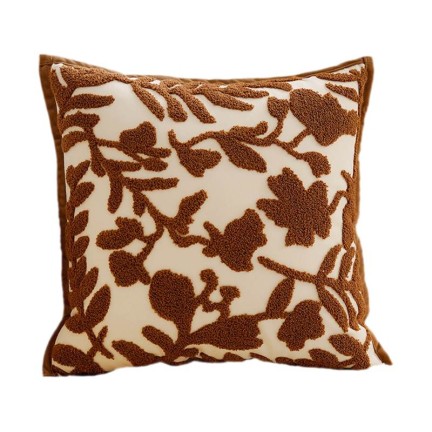 French Embroidery Removable Pillow Cover