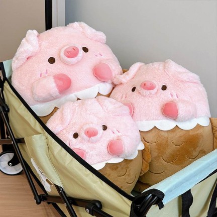 Taiyaki Pig Plush Pillow Doll