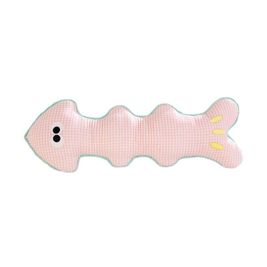 Removable Fishbone Design Leg Hug Pillow