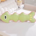 Removable Fishbone Design Leg Hug Pillow