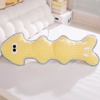 Removable Fishbone Design Leg Hug Pillow