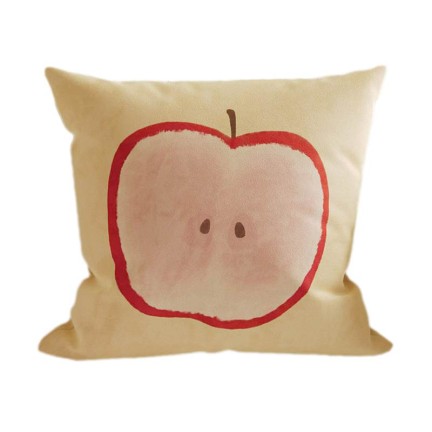 Dopamine Style Printed Square Pillow Cover and Insert Set