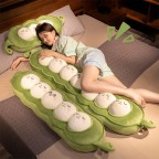 Pea Pod Shaped Body Pillow