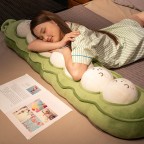 Pea Pod Shaped Body Pillow