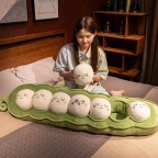 Pea Pod Shaped Body Pillow