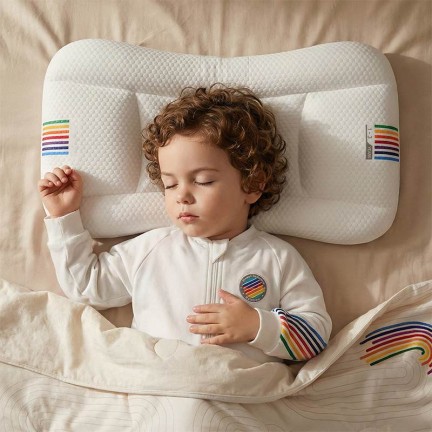 Segmented Support Pillow for Growing Children