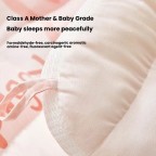 Pair of Cotton Bean Pillows for Children, Student Nap Pillow