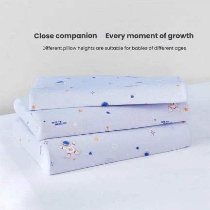 Children's Wave-Shaped Latex Pillow