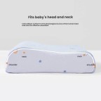 Children's Wave-Shaped Latex Pillow